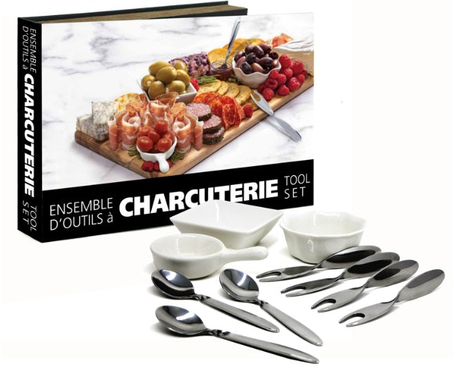 Natural Living 10-Piece Charcuterie Tool Set