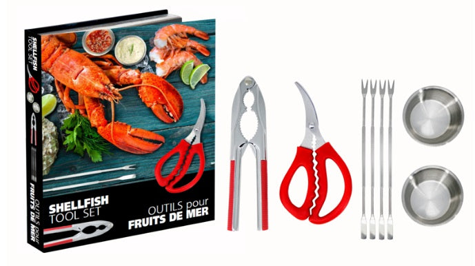 Natural Living Shellfish Tool Set