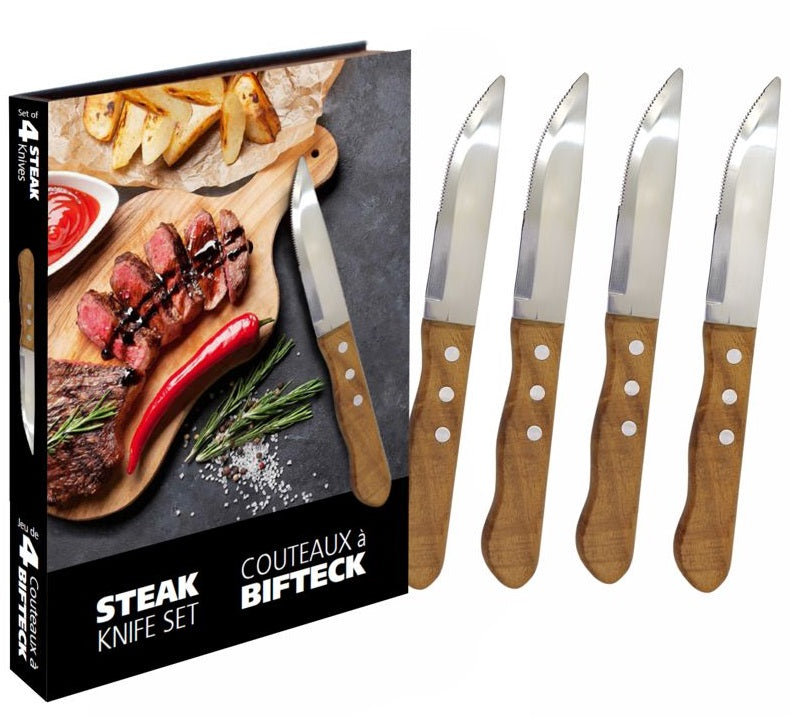 Natural Living Steak Knife Set of 4