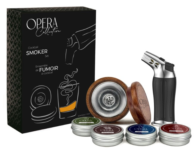 Natural Living Opera Cocktail Smoker Gift Set