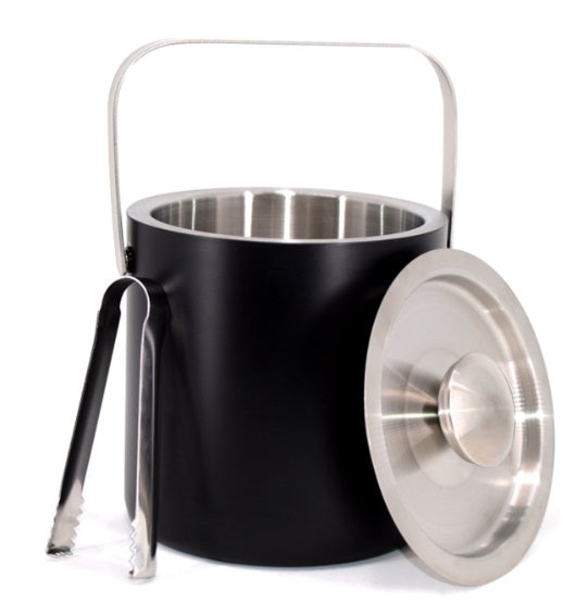 Natural Living Opera Ice Bucket with Tongs