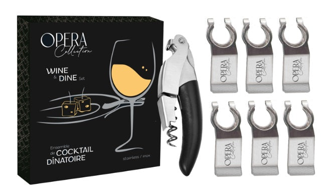 Natural Living Opera Wine &amp; Dine Party Gift Set