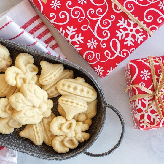 Nordic Ware Set of 3 Holiday Cookie Stamp Cut Outs