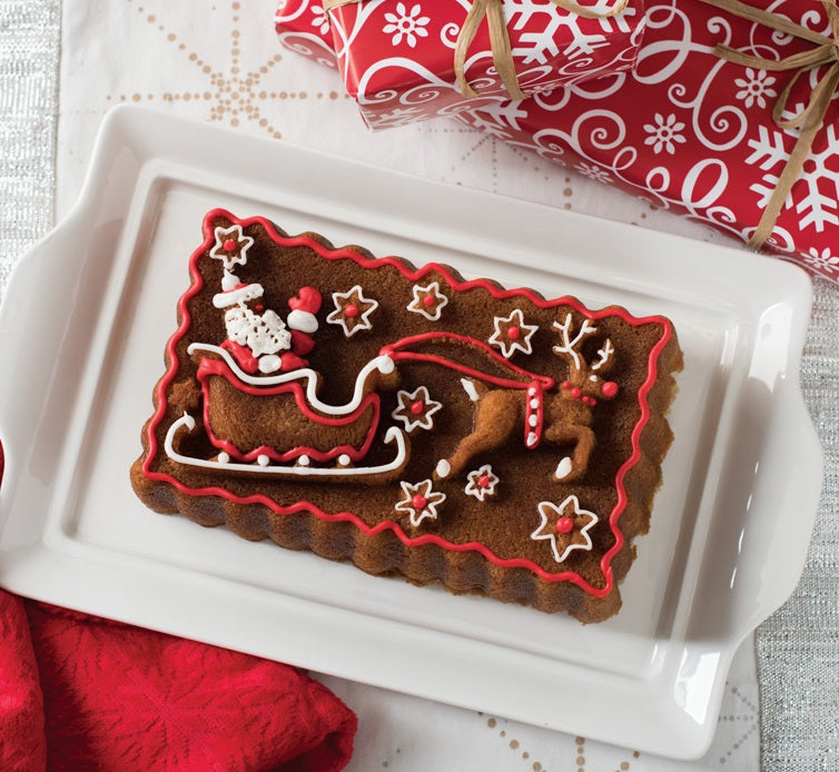 Nordic Ware Santa's Sleigh Loaf Pan