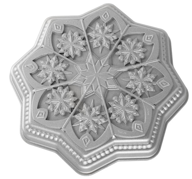 Nordic Ware Sweet Snowflakes Shortbread Pan