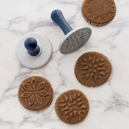 Nordic Ware Set of 3 Starry Night Cookie Stamps