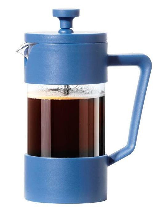 Oggi Brew 3-Cup French Press Blue