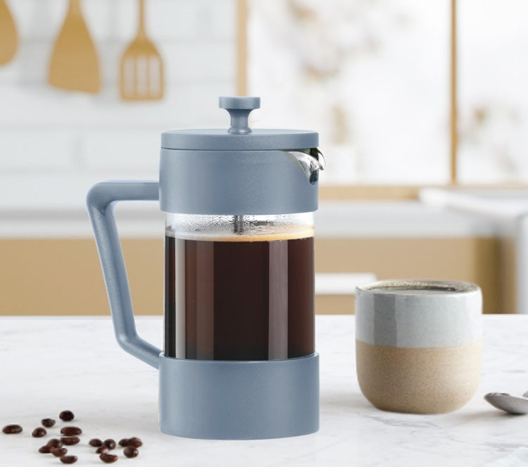 Oggi Brew 5-Cup French Press Blue