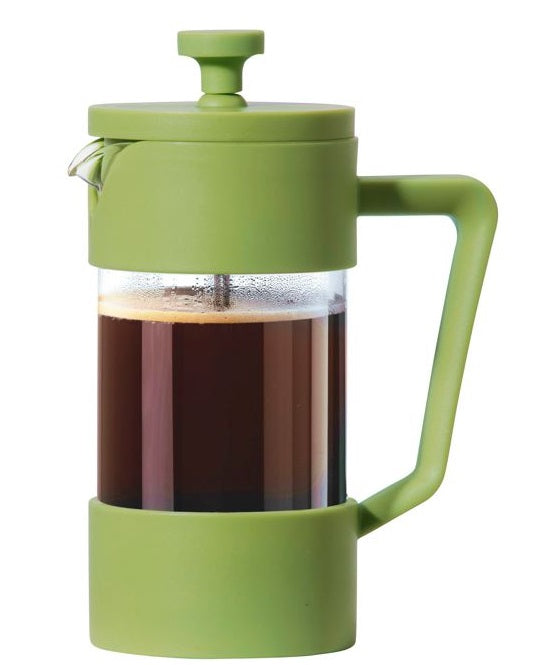 Oggi Brew 3-Cup French Press Olive Green