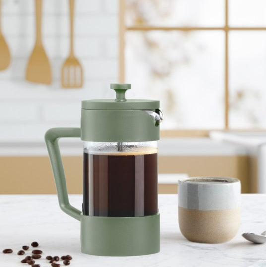 Oggi Brew 5-Cup French Press Green