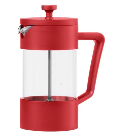 Oggi Brew 5-Cup French Press Red