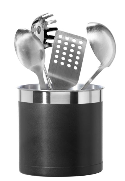 Oggi Black Jumbo Utensil Holder