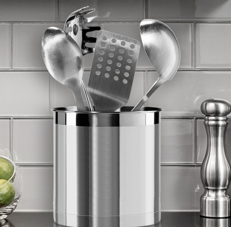 Oggi Stainless Steel Jumbo Utensil Holder