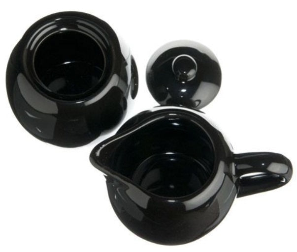 Old Amsterdam Black Milk & Sugar Set