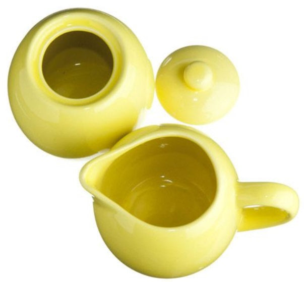 Old Amsterdam Lemon Yellow Milk & Sugar Set