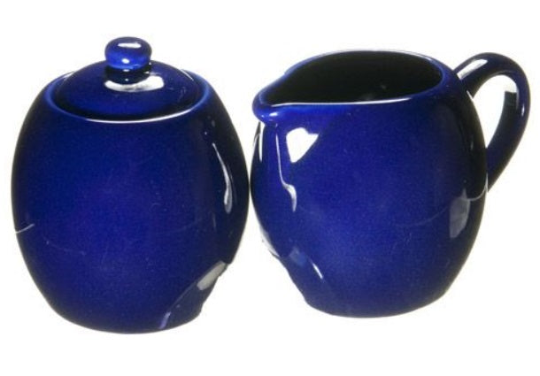 Old Amsterdam Royal Blue Milk &amp; Sugar Set