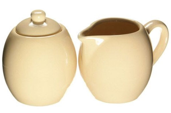 Old Amsterdam Sahara Yellow Milk &amp; Sugar Set