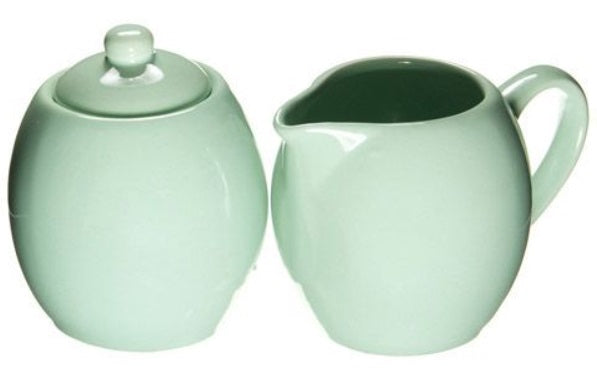 Old Amsterdam Sea Foam Green Milk &amp; Sugar Set