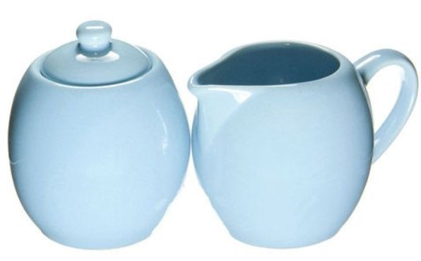 Old Amsterdam Vivian Teal Milk &amp; Sugar Set