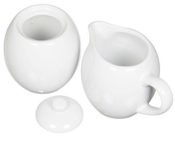 Old Amsterdam White Milk & Sugar Set