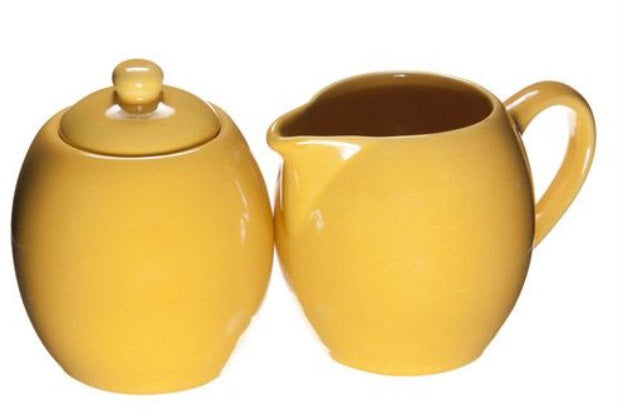 Old Amsterdam Yellow Milk &amp; Sugar Set