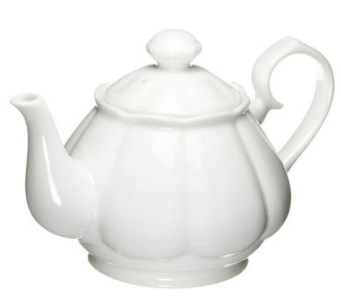 Old Amsterdam White 2-Cup Diana Teapot