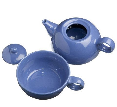 Old Amsterdam Blue 1-Cup Tea 4 One Teapot With Mug