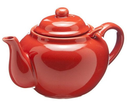 Old Amsterdam Red 3-Cup Dominion Teapot with Infuser