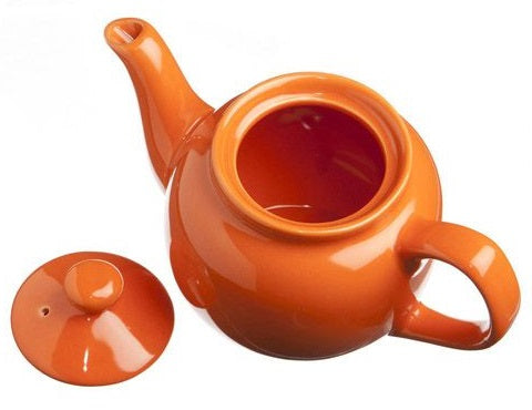 Old Amsterdam Copacabana Orange 2-Cup Hampton Teapot