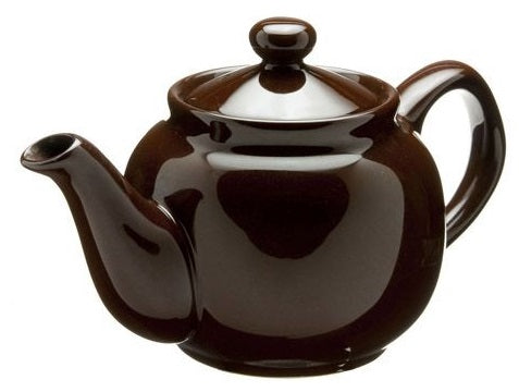 Old Amsterdam Dark Brown 2-Cup Hampton Teapot