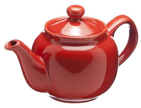 Old Amsterdam Vermillion Red 2-Cup Hampton Teapot