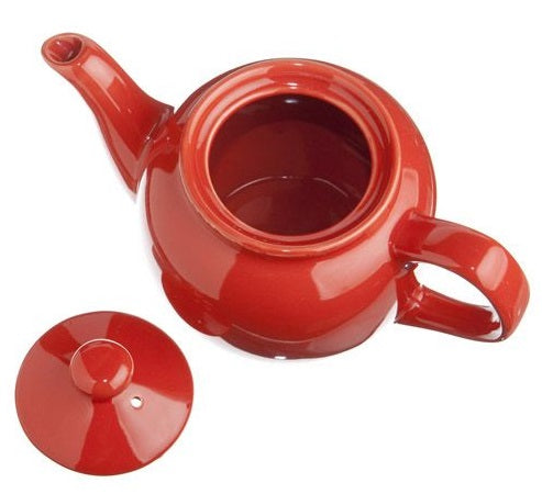 Old Amsterdam Vermillion Red 2-Cup Hampton Teapot