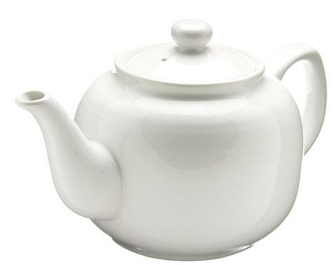 Old Amsterdam White 6-Cup Windsor Teapot