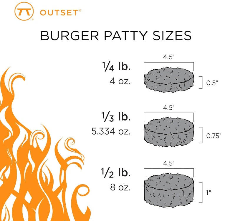 Outset Adjustable Burger Press