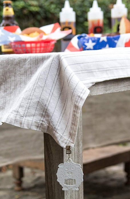 Outset Barnyard Tablecloth Weights with Bottle Opener