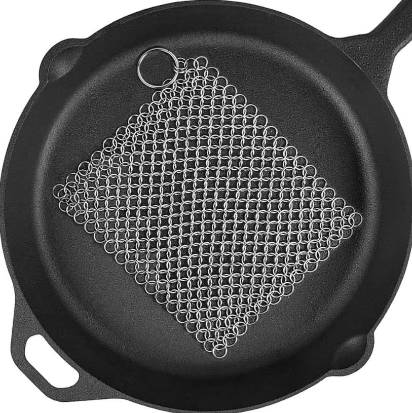 Outset Chain Mail Cast Iron Cleaner