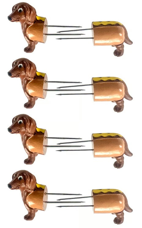 Outset Dachshund Corn Holder Set of 8