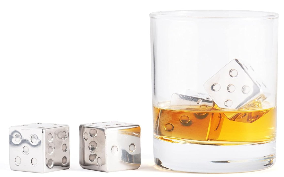 Outset Set of 4 Dice Whiskey Chillers