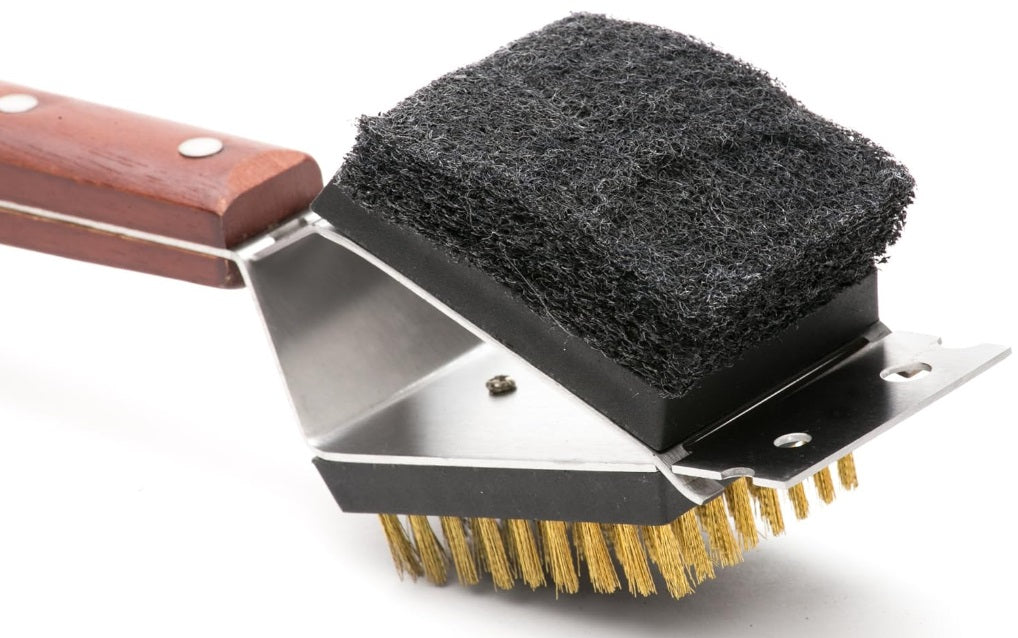 Outset Rosewood 3 in 1 Grill Brush