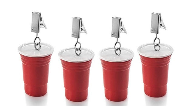 Outset Red Cup Tablecloth Weights