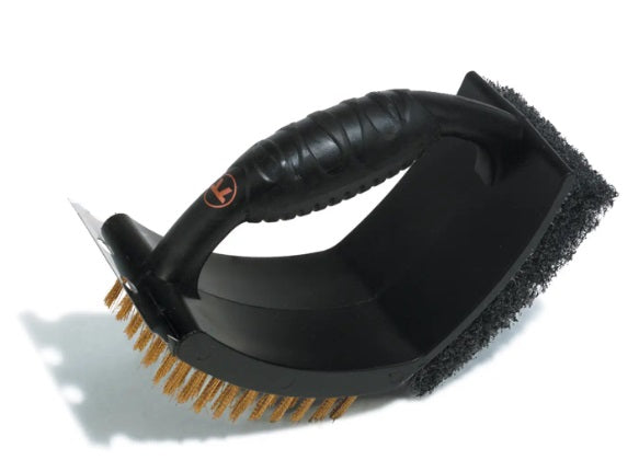 Outset Plastic V-Pad Grill Brush