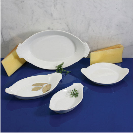 BIA Cordon Bleu 10" / 25.5cm Oval Au Gratin Baker