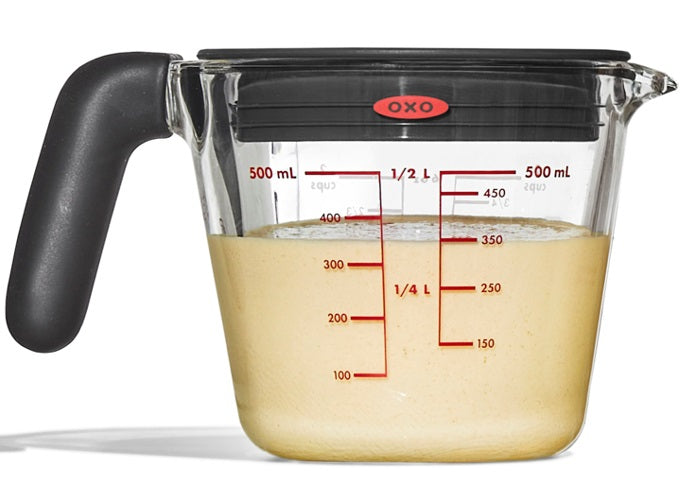 Oxo Good Grips Glass Measuring Cup With Lid 2-Cup