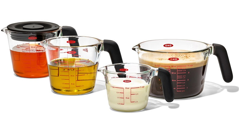 Oxo Good Grips Glass Measuring Cup With Lid 2-Cup