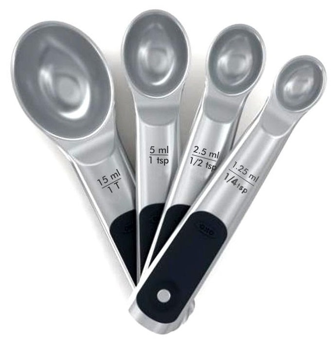 Oxo Good Grips Stainless Steel Set of 4 Measuring Spoons