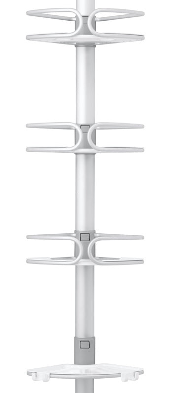 Oxo Aluminum Quick Extend Pole Shower Caddy