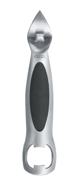 Oxo Steel Bottle Opener &amp; Can Puncher