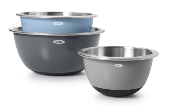 Oxo Stainless Steel Mixing Bowl Set of 3