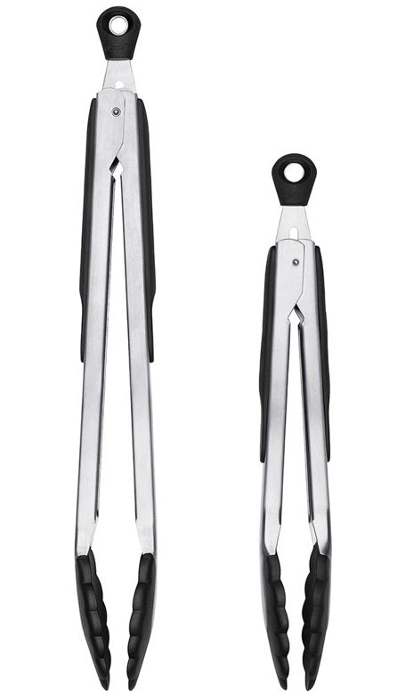 Oxo Good Grips Non-Stick Locking Tongs Set