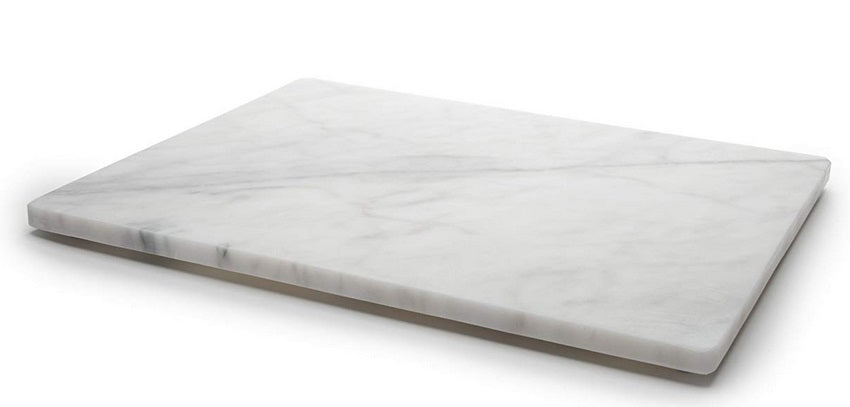 Fox Run White Marble Pastry Board 20" x 16"